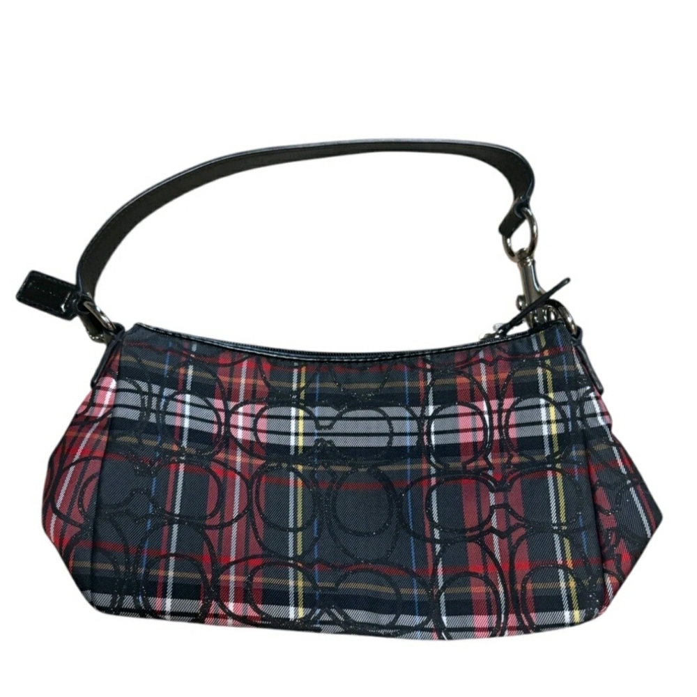 Coach Poppy Tartan Bag